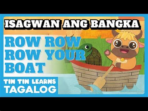 Rowing in Tagalog .